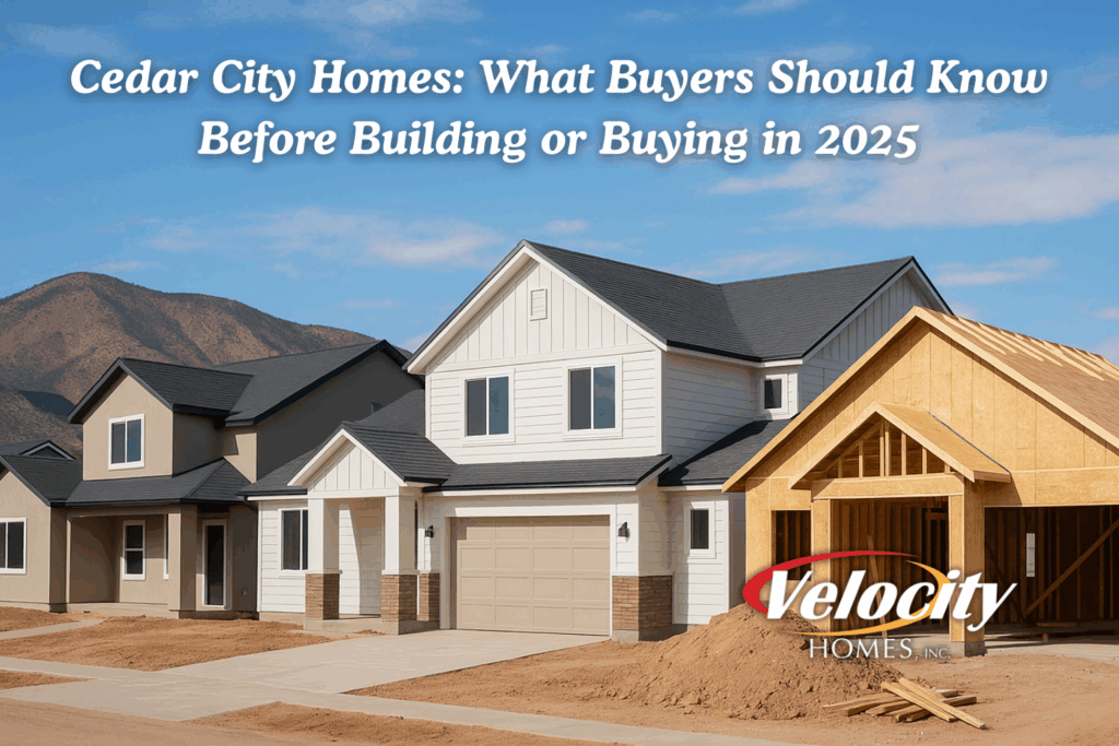 new cedar city homes neighborhood