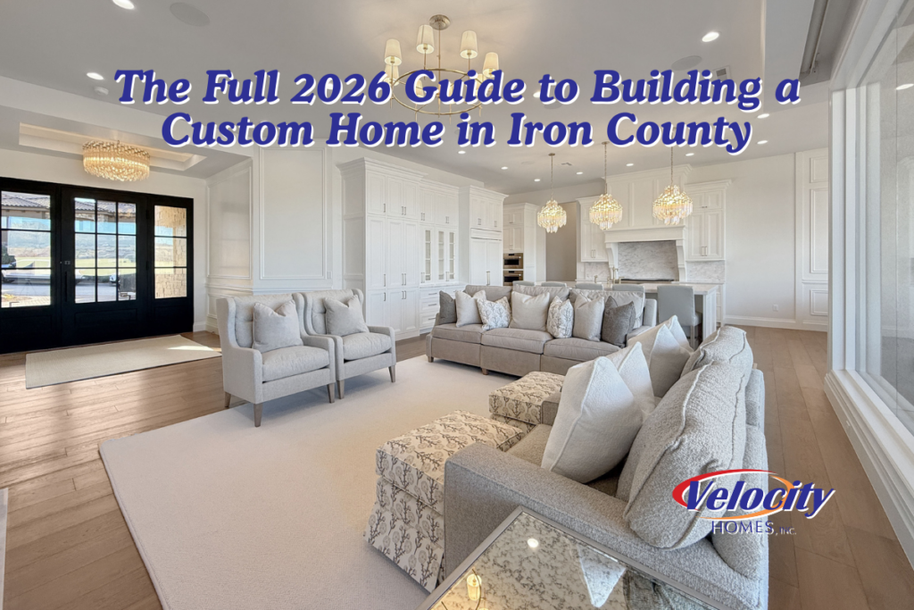 Custom home builder Cedar City new construction in Iron County